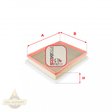 Sofima Фільтр повітряний SOFIMA S3258A - Заображення 1
