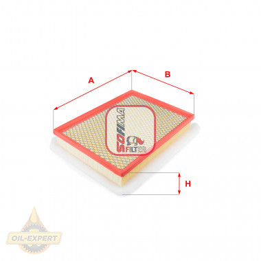 Sofima Фільтр повітряний SOFIMA S3259A - Заображення 1