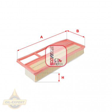 Sofima Фільтр повітряний SOFIMA S3265A - Заображення 1