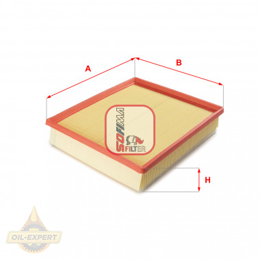 Sofima Фільтр повітряний SOFIMA S3293A - Заображення 1