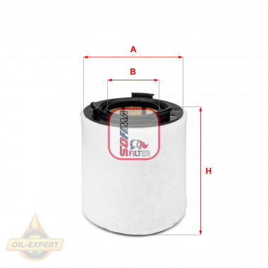 Sofima Фільтр повітряний SOFIMA S7621A - Заображення 1