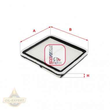 Sofima Фільтр повітряний SOFIMA S3615A - Заображення 1