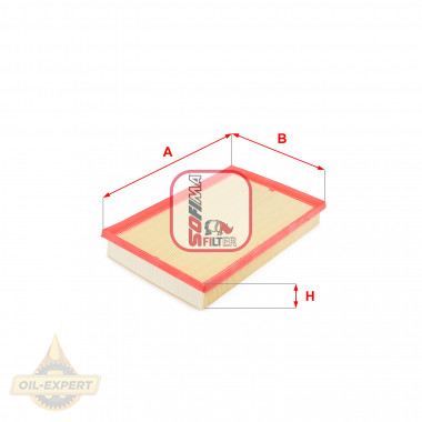 Sofima Фільтр повітряний SOFIMA S0602A - Заображення 1