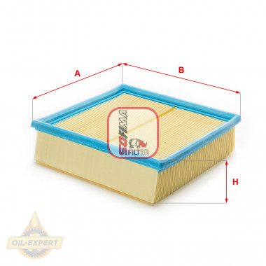 Sofima Фільтр повітряний SOFIMA S0730A - Заображення 1