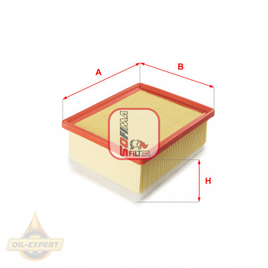 Sofima Фільтр повітряний SOFIMA S1012A - Заображення 1