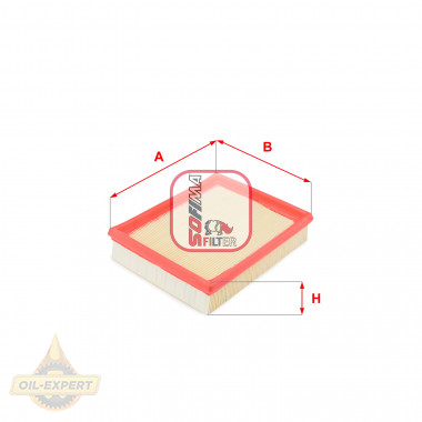 Sofima Фільтр повітряний SOFIMA S3720A - Заображення 1