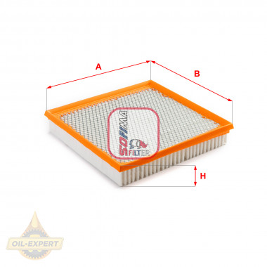 Sofima Фільтр повітряний SOFIMA S3A43A - Заображення 1