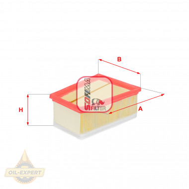 Sofima Фильтр воздушный SOFIMA S5740A - Картинка 1