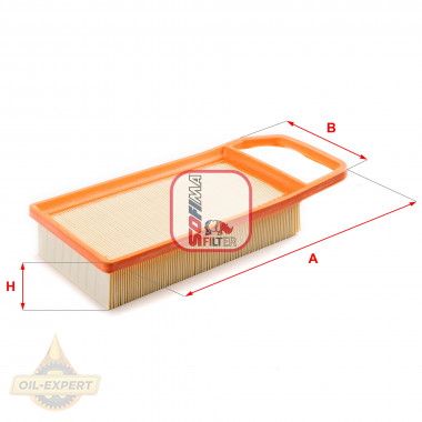 Sofima Фільтр повітряний SOFIMA S3299A - Заображення 1