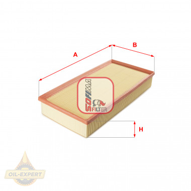 Sofima Фильтр воздушный SOFIMA S3329A - Картинка 1