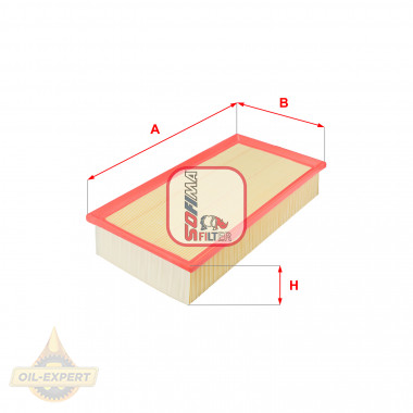 Sofima Фільтр повітряний SOFIMA S4320A - Заображення 1