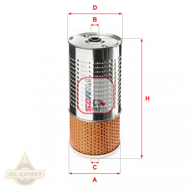 Sofima Фильтр масляный SOFIMA S2510O - Картинка 1