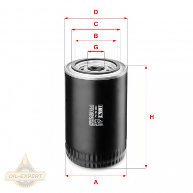 Sofima Фильтр масляный SOFIMA S7600R - Картинка 1