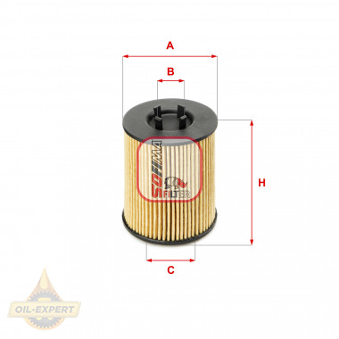 Sofima Фільтр масляний SOFIMA S5017PE - Заображення 1