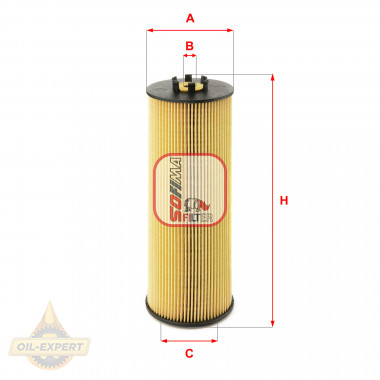 Sofima Фільтр масляний SOFIMA S5019PE - Заображення 1