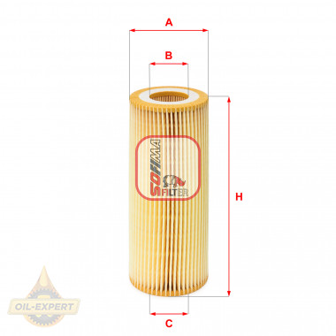 Sofima Фильтр масляный SOFIMA S5021PE - Картинка 1