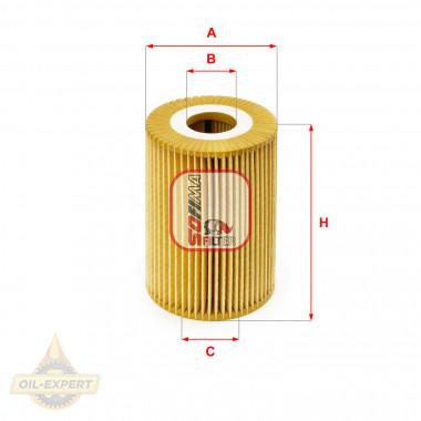 Sofima Фильтр масляный SOFIMA S5026PE - Картинка 1