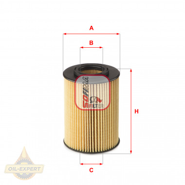 Sofima Фільтр масляний SOFIMA S5075PE - Заображення 1