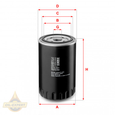 Sofima Фільтр масляний SOFIMA S3429R - Заображення 1