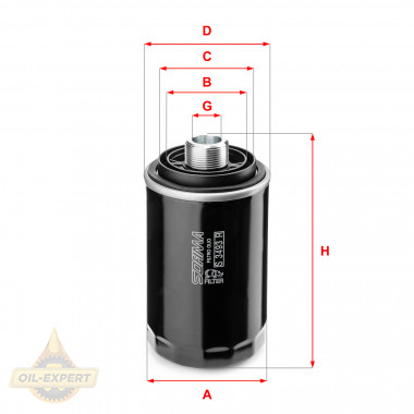Sofima Фільтр масляний SOFIMA S3493R - Заображення 1