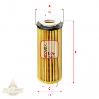 SOFIMA Фильтр масляный SOFIMA S5096PE - Картинка 1