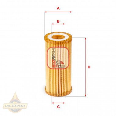 Sofima Фільтр масляний SOFIMA S5153PE - Заображення 1