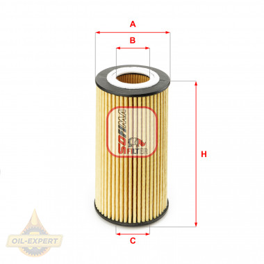 Sofima Фільтр масляний SOFIMA S5154PE - Заображення 1