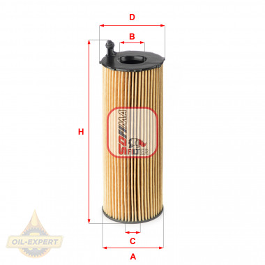 Sofima Фільтр масляний SOFIMA S5168PE - Заображення 1