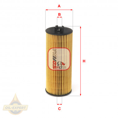 Sofima Фільтр масляний SOFIMA S5204PE - Заображення 1