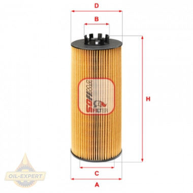 Sofima Фільтр масляний SOFIMA S5236PE - Заображення 1
