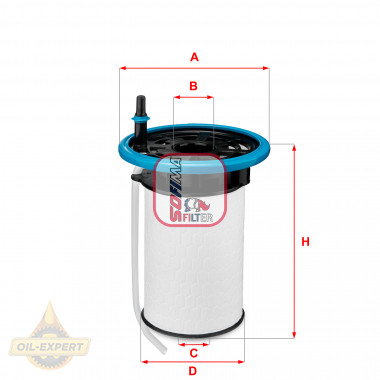 Sofima Фільтр паливний SOFIMA S6052NE - Заображення 1