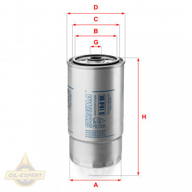 Sofima Фильтр топливный SOFIMA S1H2ONR - Картинка 1