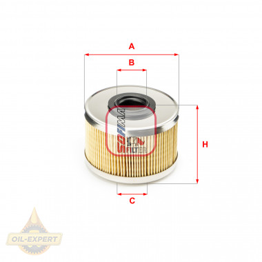 Sofima Фільтр паливний SOFIMA S6686N - Заображення 1