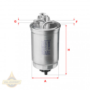 Sofima Фільтр паливний SOFIMA S7600NR - Заображення 1