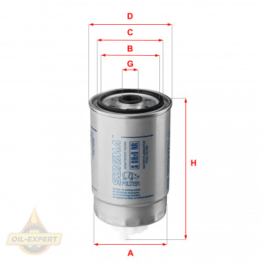 Sofima Фильтр топливный SOFIMA S0H2ONR - Картинка 1