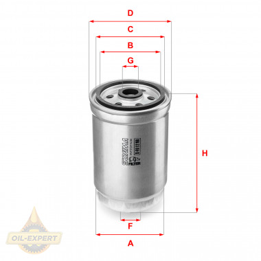 Sofima Фильтр топливный SOFIMA S4012NR - Картинка 1