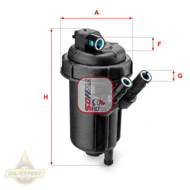 SOFIMA Фильтр топливный SOFIMA S5116 GC - Картинка 1