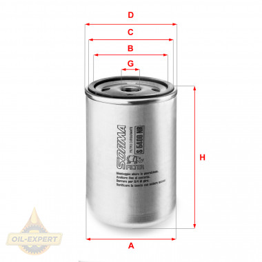 Sofima Фільтр паливний SOFIMA S5400NR - Заображення 1