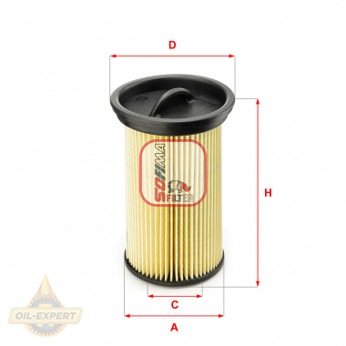 Sofima Фільтр паливний SOFIMA S6005NE - Заображення 1