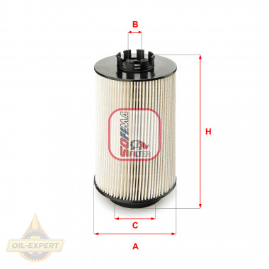 Sofima Фільтр паливний SOFIMA S6011NE - Заображення 1