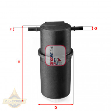 Sofima Фильтр топливный SOFIMA S4144NR - Картинка 1