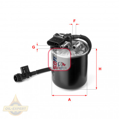 Sofima Фильтр топливный SOFIMA S4149NR - Картинка 1