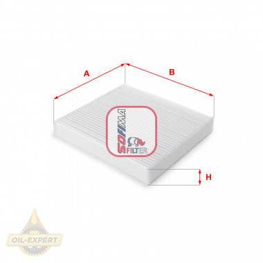 Sofima Фільтр салону Sofima S3147C - Заображення 1