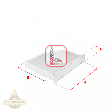 Sofima Фільтр салону Sofima S3148C - Заображення 1