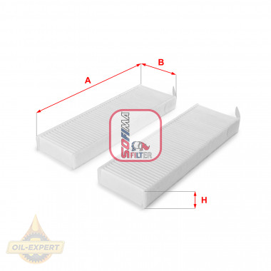 Sofima Фильтр салона Sofima S3154C - Картинка 1
