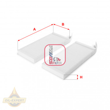 Sofima Фильтр салона Sofima S3164C - Картинка 1