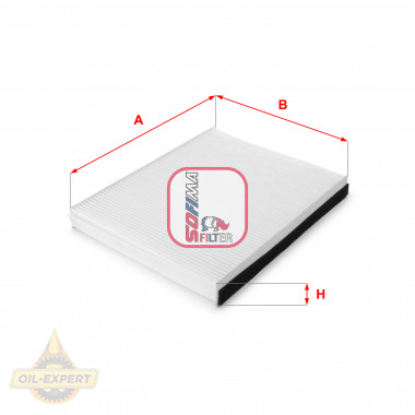 Sofima Фільтр салону Sofima S3189C - Заображення 1