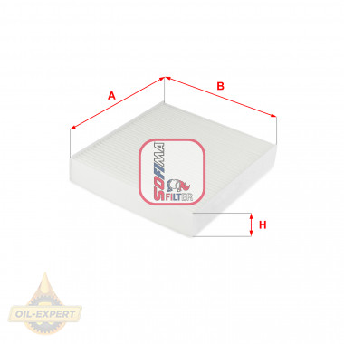 Sofima Фільтр салону Sofima S3256C - Заображення 1