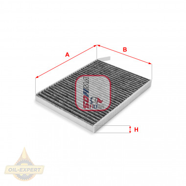 Sofima Фильтр салона угольный Sofima S4233CA - Картинка 1
