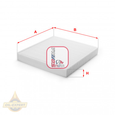 Sofima Фільтр салону Sofima S3298C - Заображення 1